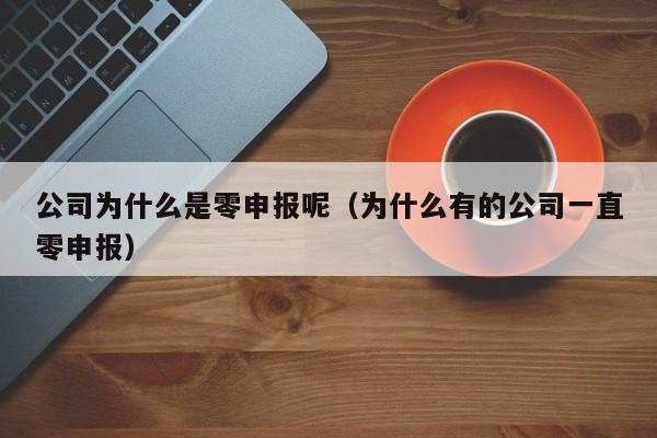 公司为什么是零申报呢（为什么有的公司一直零申报）